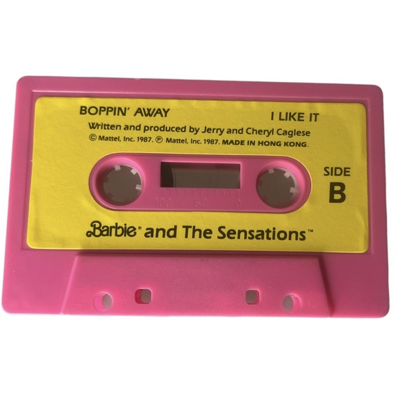 BARBIE and the SENSATIONS CASSETTE TAPE 1987 Vintage Barbie Doll Tape - Picture 2 of 4